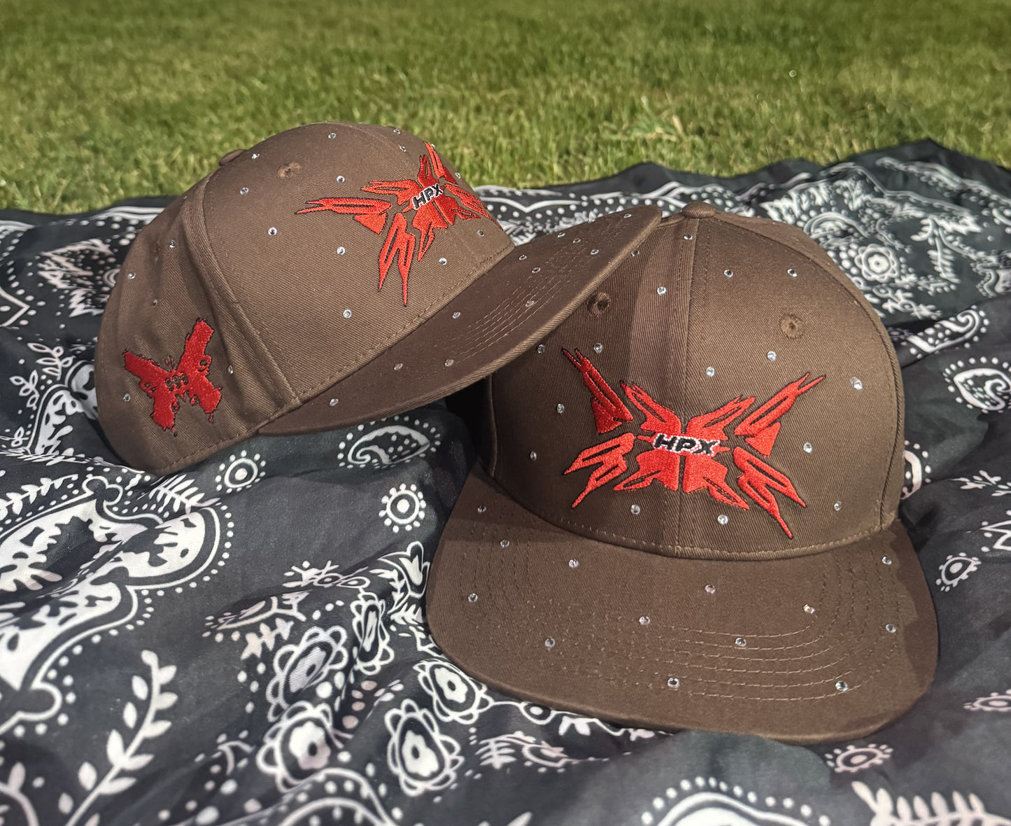 Hiprexia Logo Hat No.1 Brown/Red